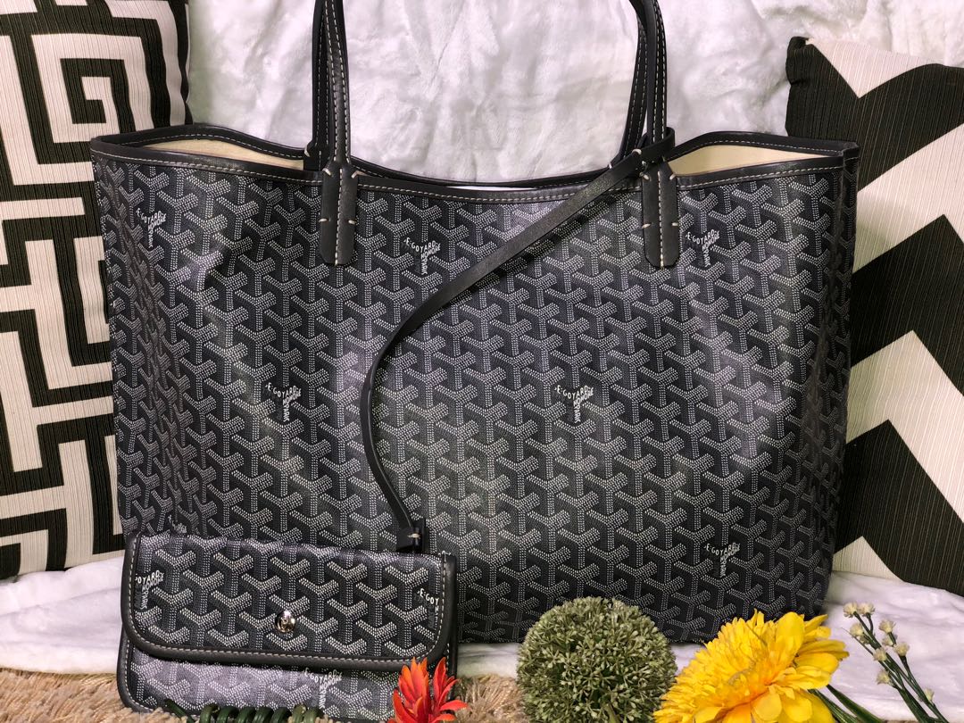 goyard bag gray