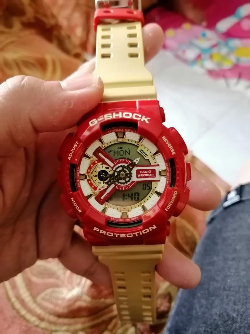 G shock iron man price store