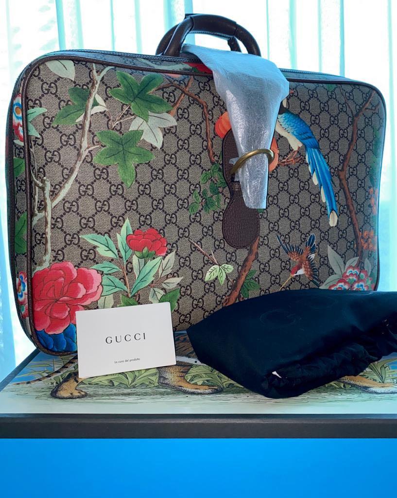 Gucci tian deals duffle bag