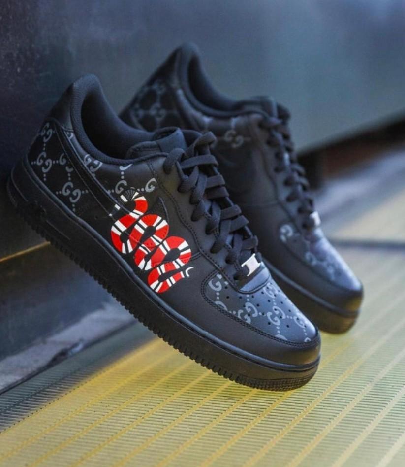 Gucci Snake Force 1, Men's Fashion, Footwear, Sneakers Carousell