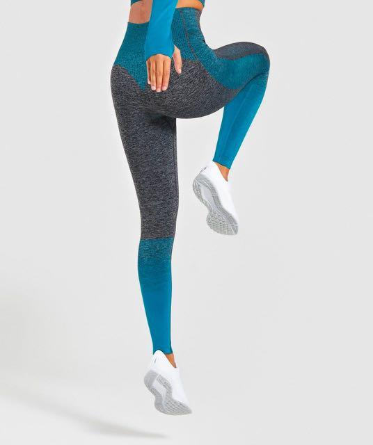 Gymshark Amplify Seamless Leggings S Women s Fashion Activewear on Carousell