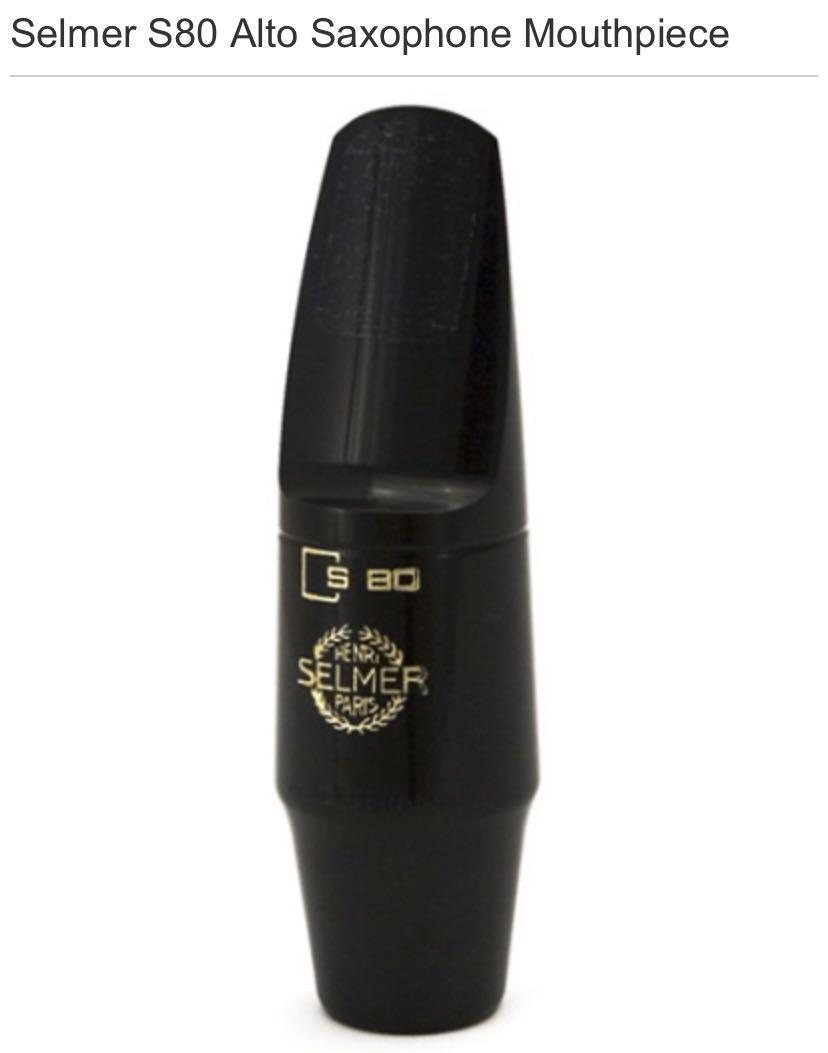 Henri Selmer S80 C Alto Saxophone Mouthpiece. Saxophone. Mouthpiece