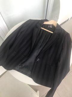 H&M STRIPES BLAZER