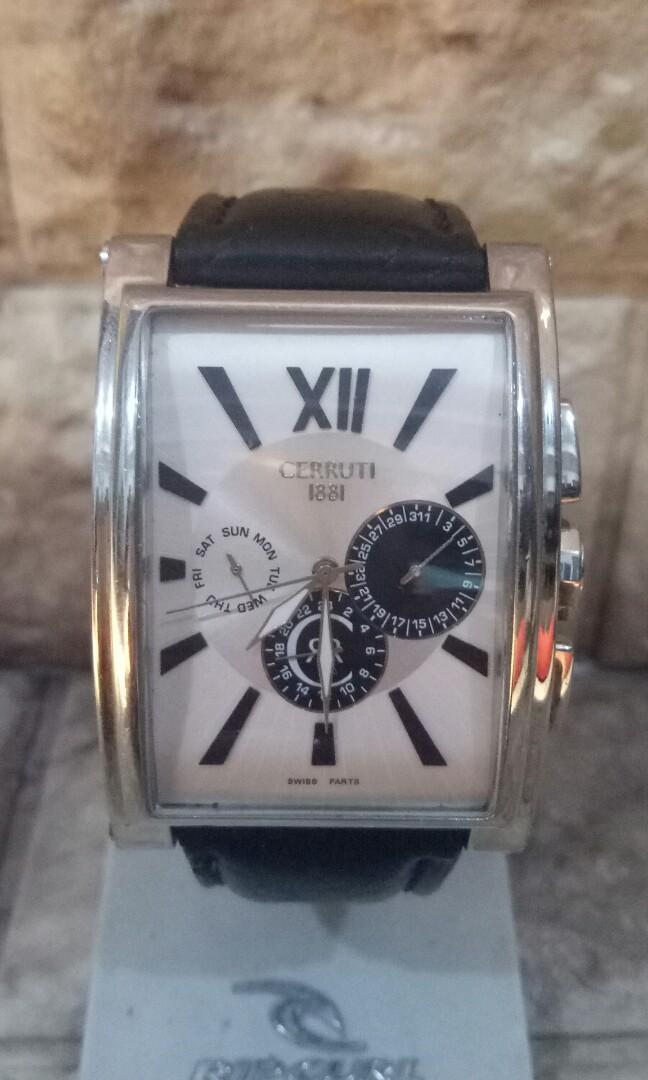 Jam Tangan Cerruti 1881 Chrono Original Fesyen Pria Jam Tangan Di Carousell