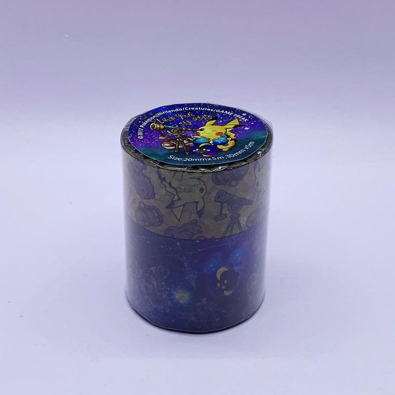 Japan Pokemon Pokemon Look Upon The Stars 一set2卷masking Tape Mt 膠紙 書本 文具 文具 Carousell