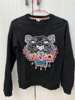 二手正品Kenzo老虎頭衛衣