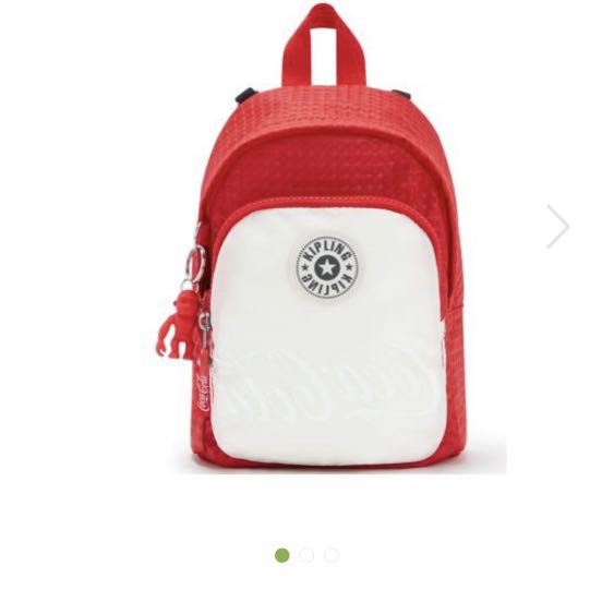 Kipling Delia Compact Backpack Limited Edition Coca Cola, Women's
