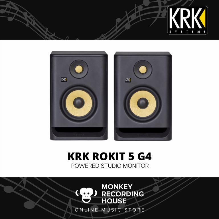 KRK RP5G4 Rokit Powered 5 Generation 4 Active Studio Monitors