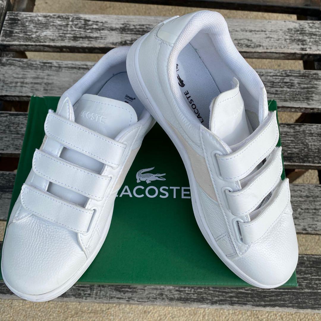 Lacoste Carnaby Evo Strap Leather White