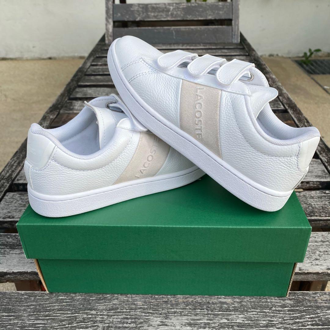 Lacoste Carnaby Evo Strap Leather White
