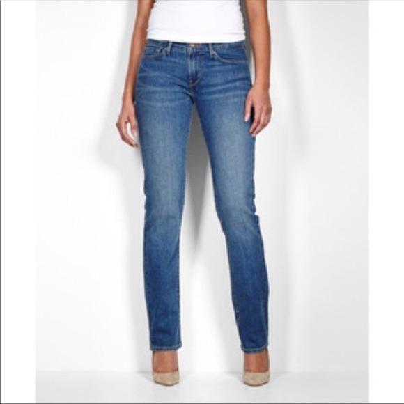 LEVI'S DEMI CURVE SKINNY, Women's Fashion, Bottoms, Jeans on Carousell