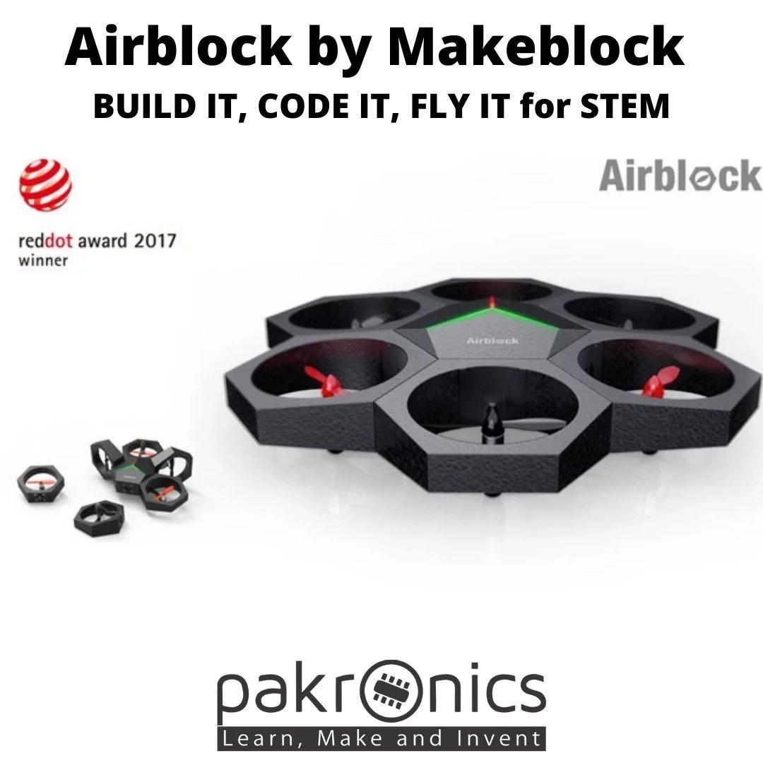 Airblock Drone Programable Robot Kit Makeblock Flying Robot Flying