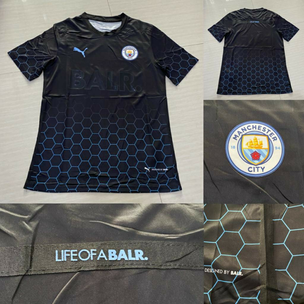 Manchester City X Balr Special Edition Jersey 2020 2021 Sports Athletic Sports Clothing On Carousell