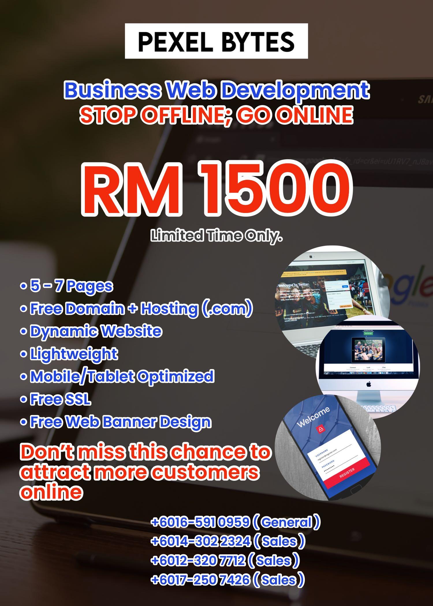 MCO2.0) Business Web Development, Services, Others on Carousell