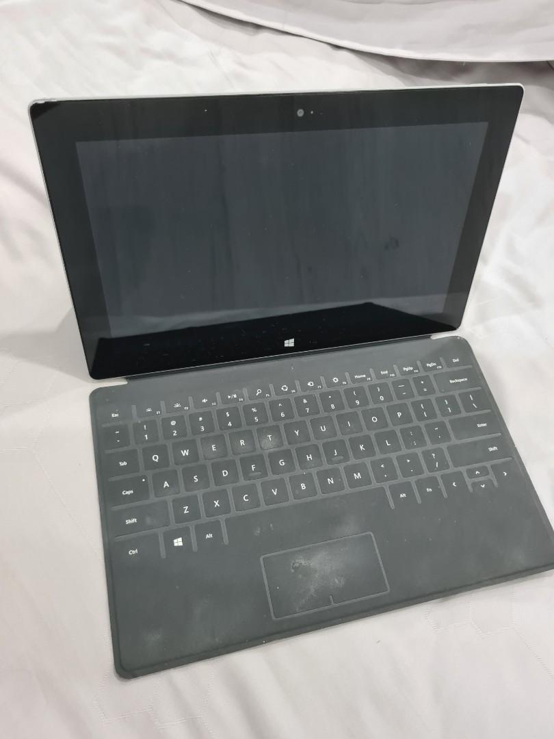 Microsoft Surface 2 (Category: Windows) located in Kuala Lumpur. Submitted by mitchellemmm (Listing ID 1067102424, Image 1). Description: Still can be used for simple usage. However the touch screen not working, but still can connect to a mouse to use. Need to constantly plug and charge to use..