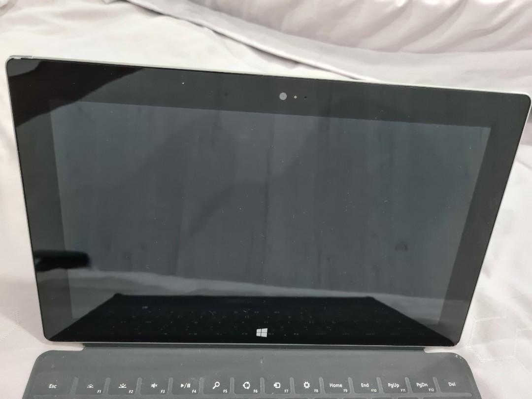 Microsoft Surface 2 (Category: Windows) located in Kuala Lumpur. Submitted by mitchellemmm (Listing ID 1067102424, Image 3). Description: Still can be used for simple usage. However the touch screen not working, but still can connect to a mouse to use. Need to constantly plug and charge to use..