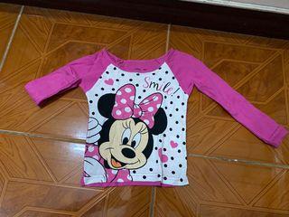 Minne mouse long sleeves
