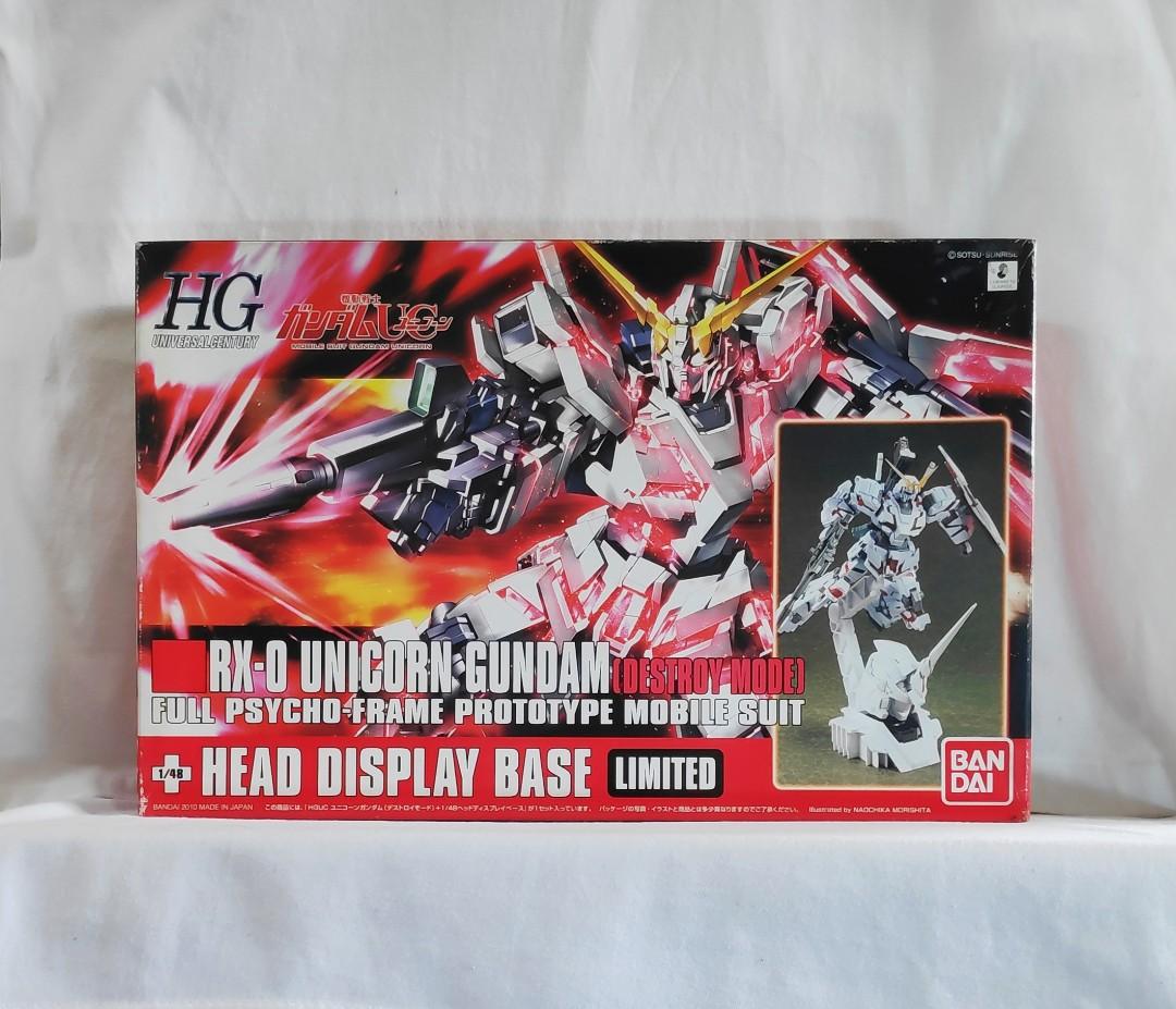 Mobile Suit Gundam Unicorn Rx 0 Unicorn Gundam Des Mode Head Display Base Gunpla Model Kit Limited Ed Hobbies Toys Toys Games On Carousell Mobile Suit Gundam Unicorn Rx 0 Unicorn Gundam Des Mode Head Display Base Gunpla Model Kit Limited Ed Hobbies Toys Toys Games On Carousell