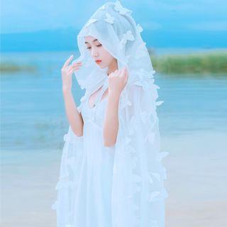 Mori girl fairy cloak dress outfit with hat DISPLAY PIECE JKT038