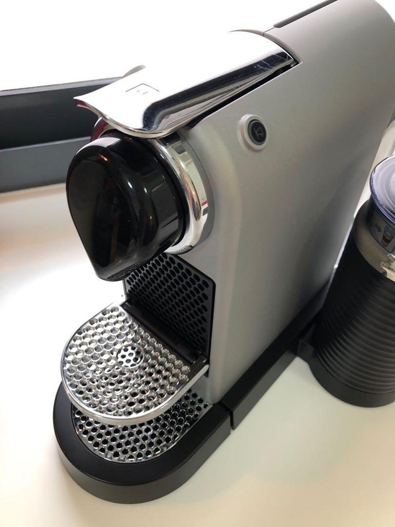 Nespresso CitiZ & Milk Coffee Machine by KRUPS with Milk Frother