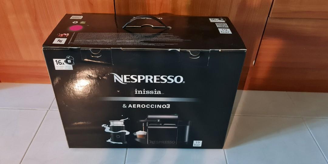 Nespresso inissia Aeroccino 3, & Home Appliances, Appliances, Coffee Machines & on Carousell