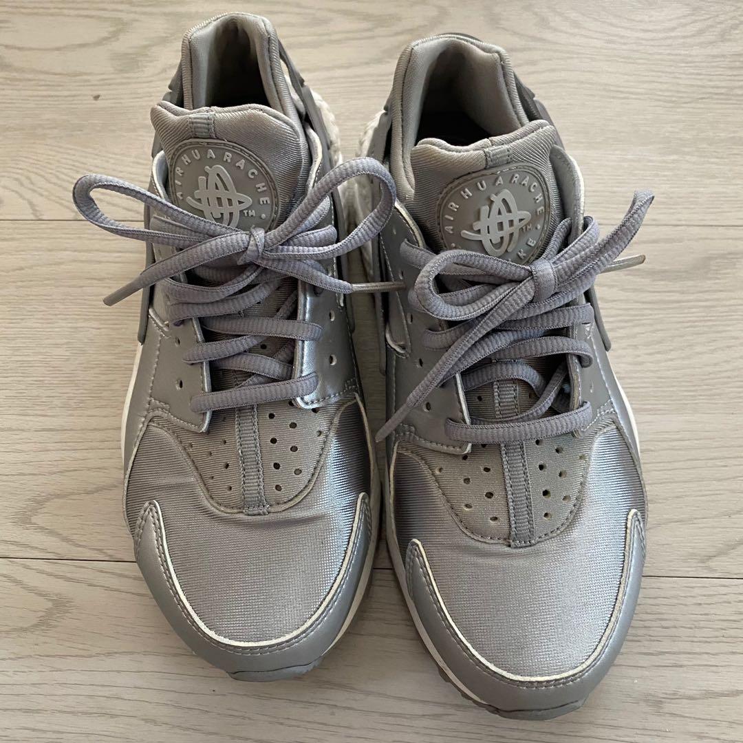 huarache silver grey