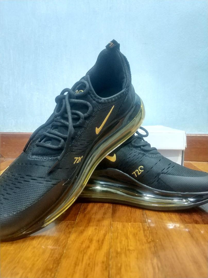 magazine pepper Exchange NIKE AIR MAX 720 BLACK GOLD, Men's Fashion, Footwear, Sneakers on Carousell