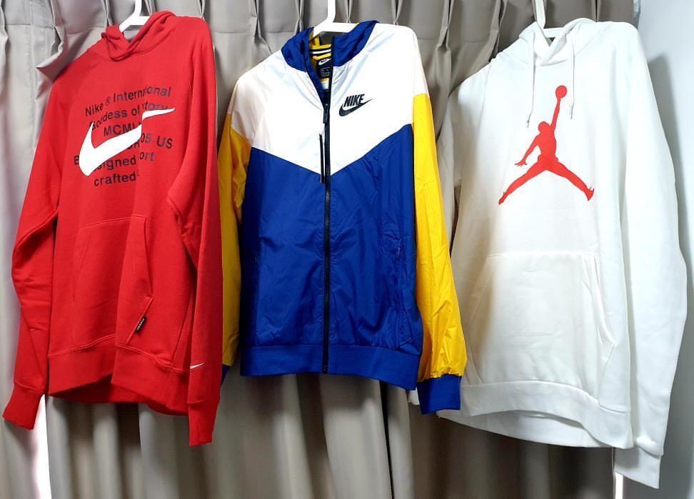 white and orange jordan hoodie
