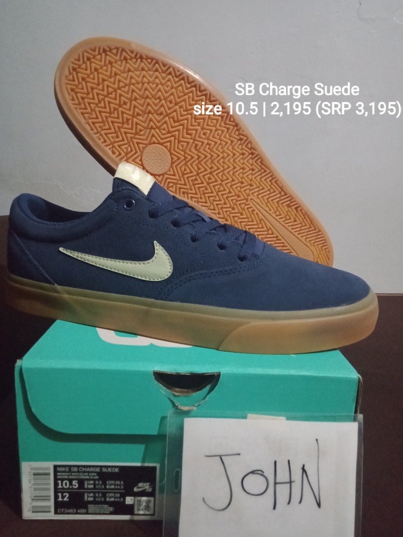 nike sb charge sizing