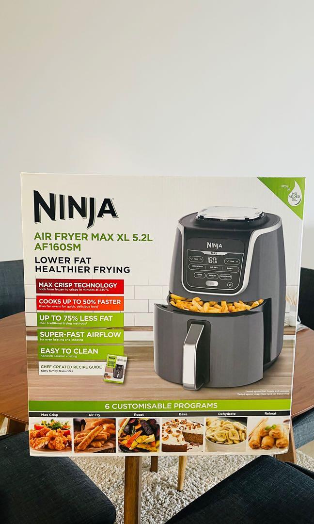 Ninja 4QT Air Fryer, Black, AF100WM, 46% OFF