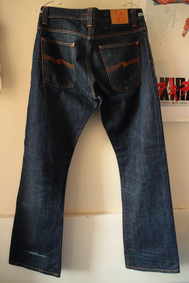 Nudie jeans regular ralf, 男裝, 牛仔褲- Carousell