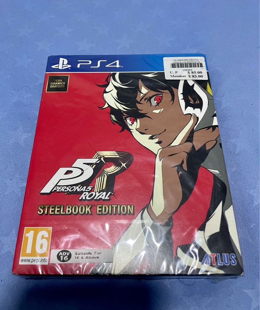 Persona 5 royal hot sale steelbook edition ps4