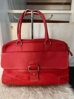 💯ORIGINAL COACH MINI ROWAN DEBOSSED RED, Luxury, Bags & Wallets on  Carousell
