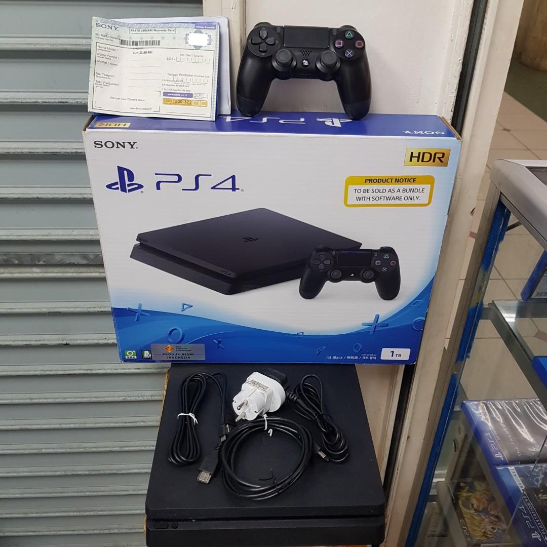 ps4 slim 1tb bekas