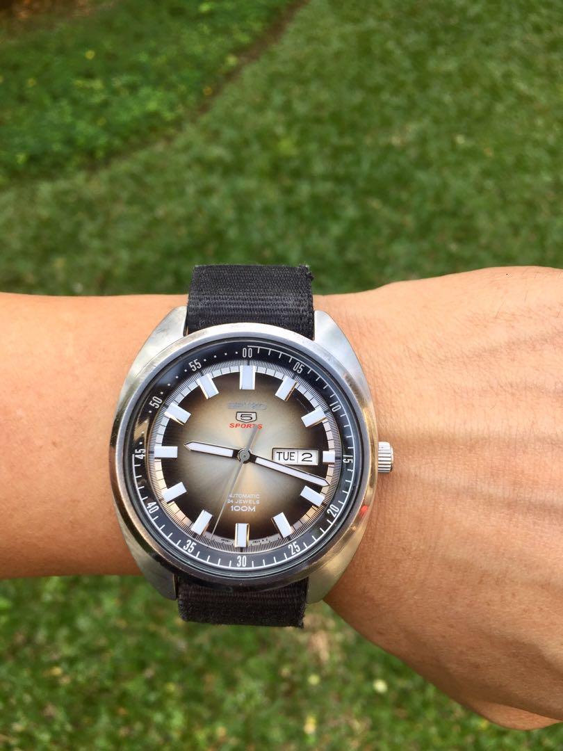 Seiko large hotsell face watch