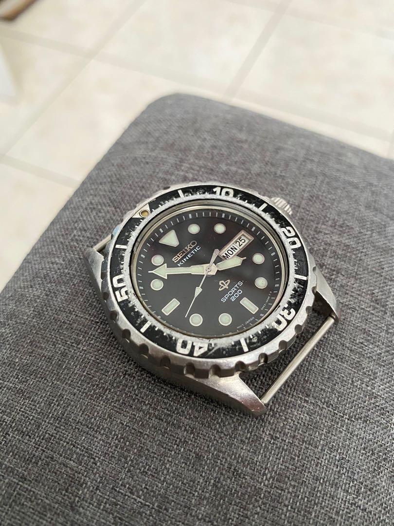 Seiko Diver SKJ001 Kinetic, Men's Fashion, Watches & Accessories, Watches  on Carousell