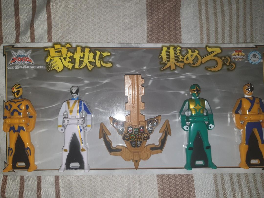 Sentai ranger keys (6th rangers) (Category: Action & Battle Toys) located in Cainta. Submitted by bigbaby_0511 (Listing ID 1063563223, Image 1). Description: super sentai key set power rangers key set decluttering.