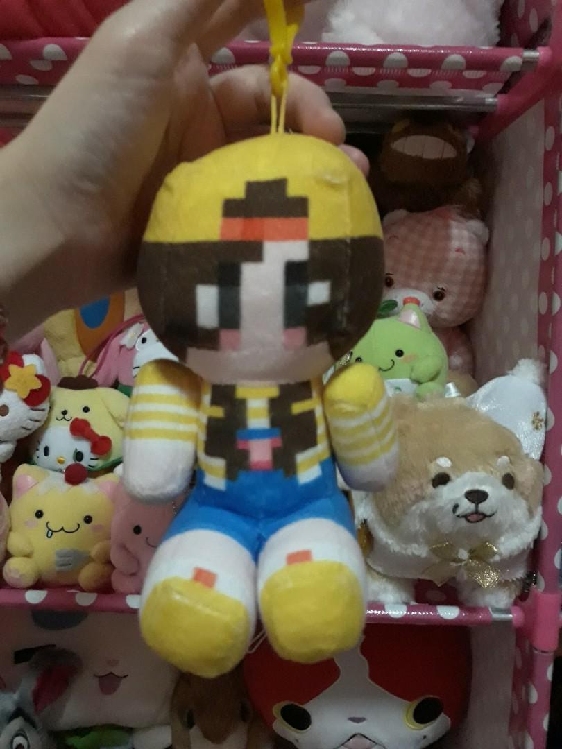 Shopee Minecraft Small Plush Doll Stuffed Toy Charm Keychain Hobbies Toys Toys Games On Carousell
