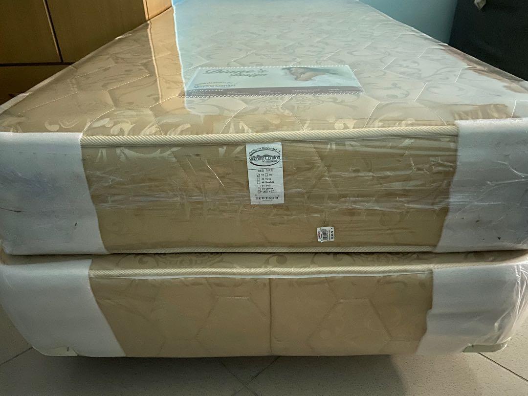 Sleeping comfort hot sale spring bed dewfoam