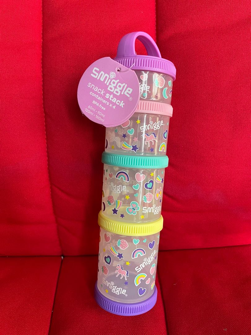 Smiggle Snack Stack Containers, Everything Else, Others on Carousell