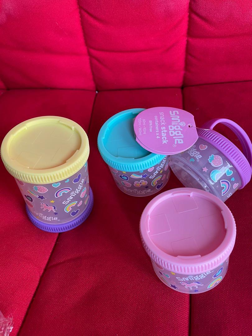 Smiggle Snack Stack Containers, Everything Else, Others on Carousell