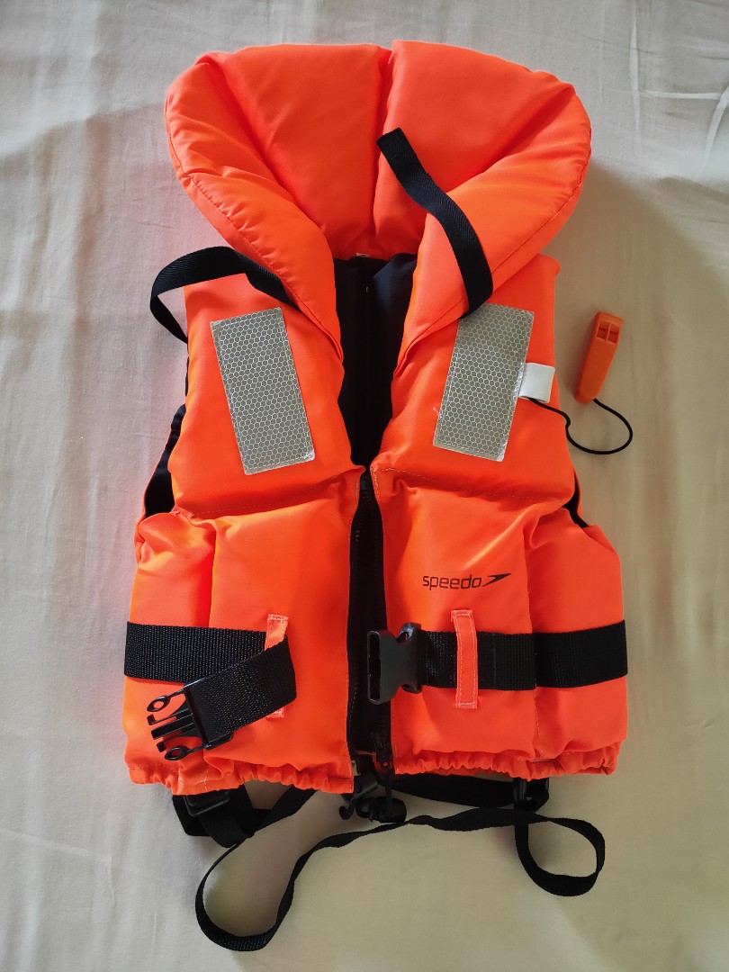 Speedo life jacket for kids, Babies & Kids, Babies & Kids Fashion on