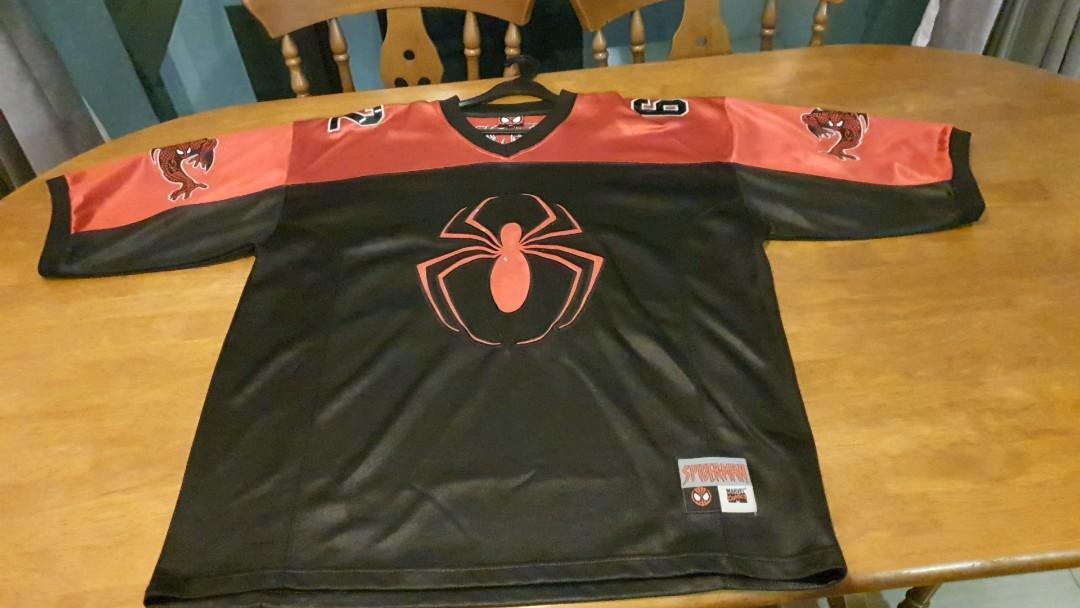 Spider Sense Spider-Man “Spidey 62” Hockey Jersey, Men's Fashion,  Activewear on Carousell