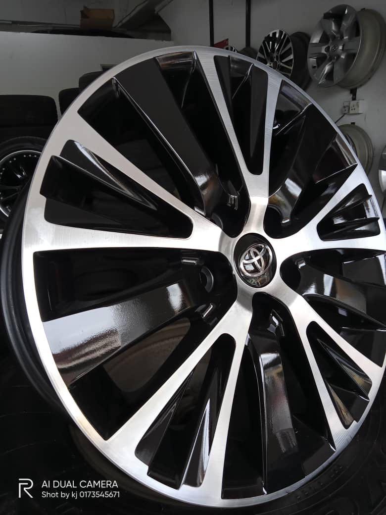 Sport rim alphard, vellfire saiz 18inch original jepun, Auto