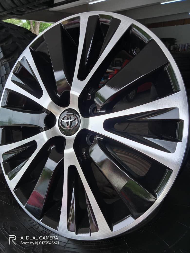 Sport rim alphard, vellfire saiz 18inch original jepun, Auto