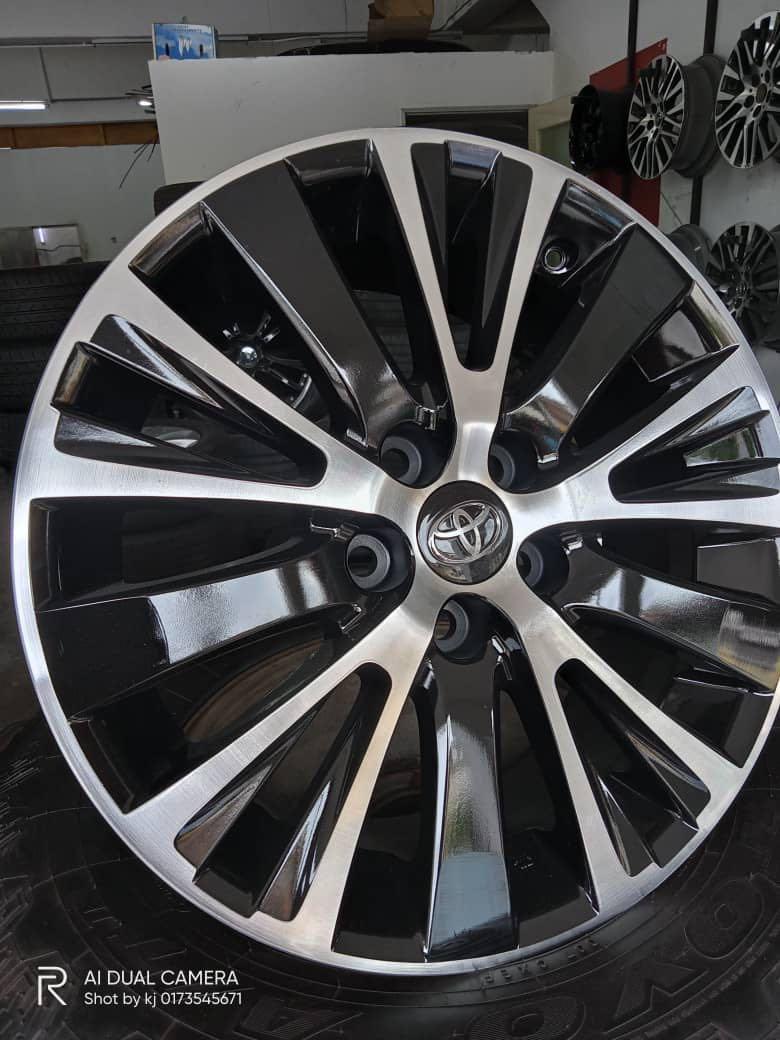 Sport rim alphard, vellfire saiz 18inch original jepun, Auto