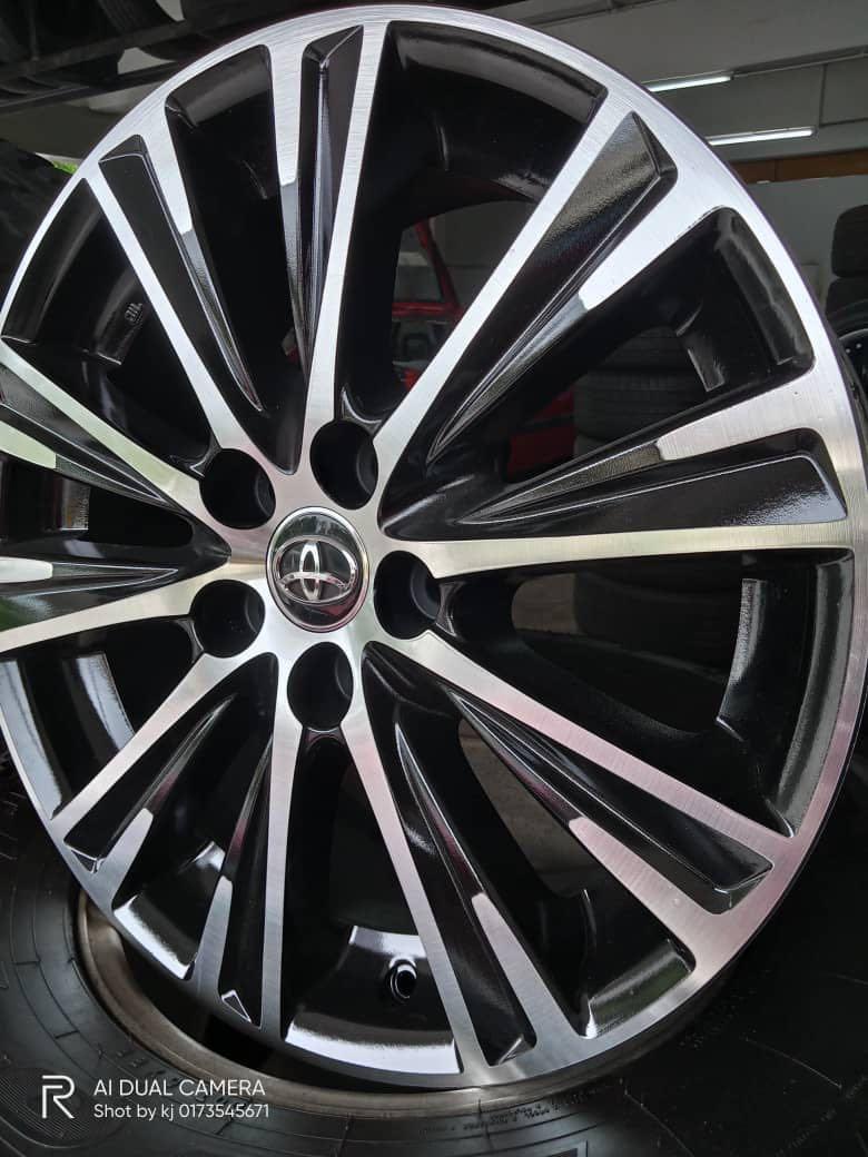 Sport rim toyota alphard, voxy, noah, vellfire saiz 18inch original