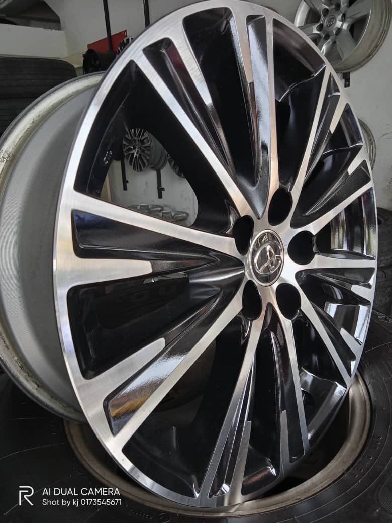 Sport rim toyota alphard, voxy, noah, vellfire saiz 18inch original