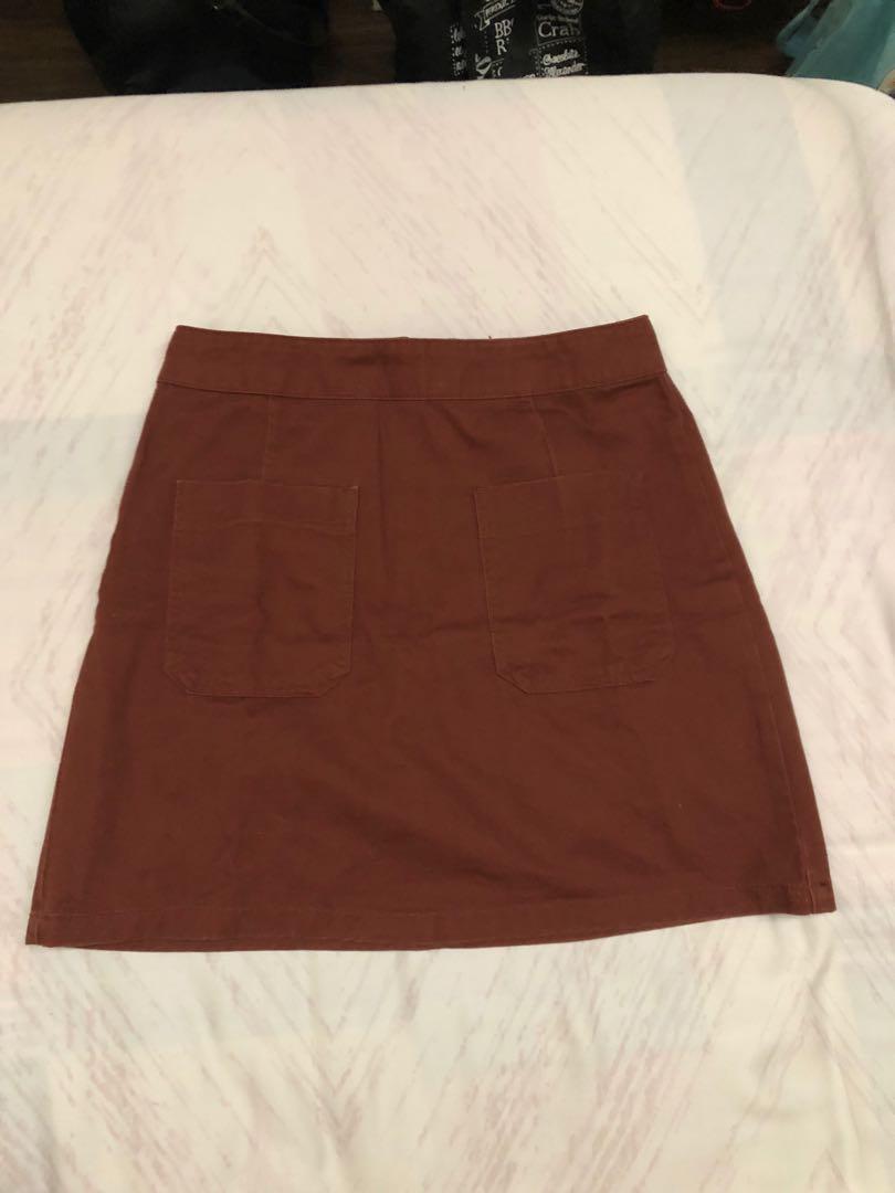 Forever 21 a line skirt