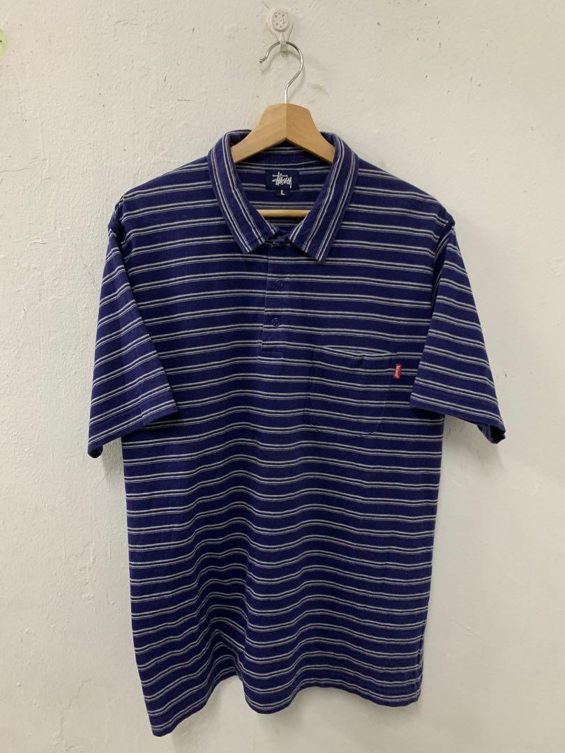 Stussy collar shirt discount